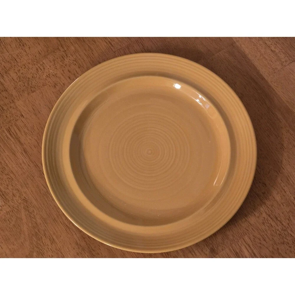 Pier 1 Imports Mesa Mustard Yellow Dinner Plate 11